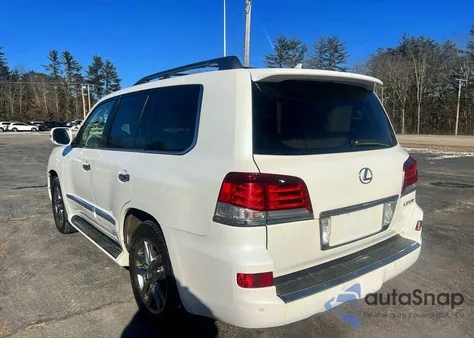 2014 Lexus Lx 570 z USA, uszkodzony, nr VIN JTJHY7AX2E4157767